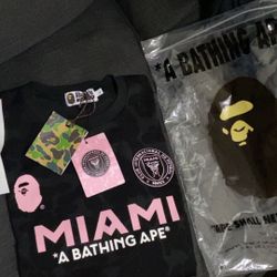 Bape x Inter Miami CF Camo Tee White