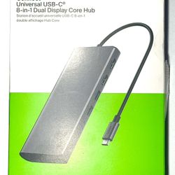 Belkin Connect Universal USB-C 8-in-1 Dual Display Core Hub 