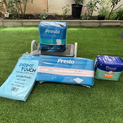 Briefs With Tabs / Under Pads 