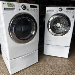 LG washer & dryer set