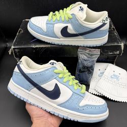 Size 7.5 - Nike SB Dunk Low Premium Golf Pack Blue Ice 2006