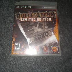 Bulletstorm Limited Edition Ps3 