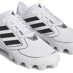 Size 12 - Adidas Purehustles MD White Black IG7139