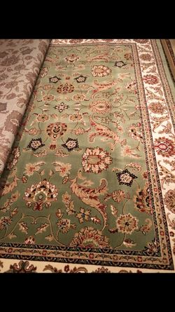 Brand new Traditional Design Area Rug size 8x11 nice Carpet green rugs and carpets