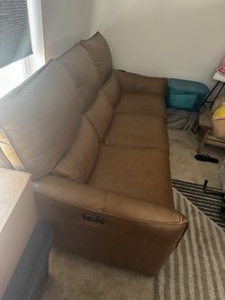 Leather 3 Seater Couch