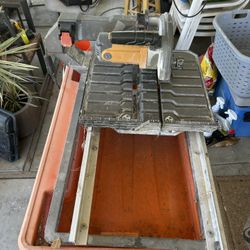 Tile Wet Saw With Stand