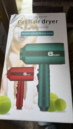 New in box Dog Cat Hair Dryer,Professinal Double Force Grooming Blower Dryer for Medium/Small Pets,IEC & UL Certificated