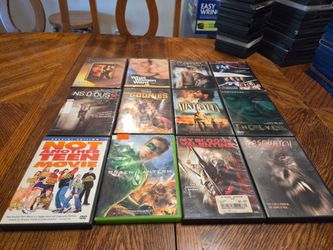 Blu ray movies  and dvds
