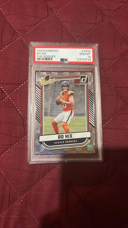 2024 Bo Nix the rookies #tr38 PSA 10 💎 
