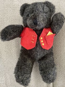 10" VINTAGE 1982 TEDDY BEAR BABY GRIZZLY NORTH AMERICAN STUFFED ANIMAL PLUSH TOY