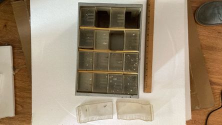 Akro Mils storage cabinet