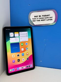 Apple IPad Mini 6 Tablet - Pay $5 DOWN AVAILABLE - NO CREDIT NEEDED