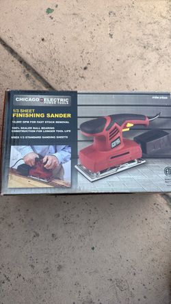 Chicago Electric Finishing Sander