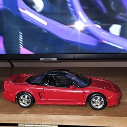 NSX 1/18 Scale model car. 