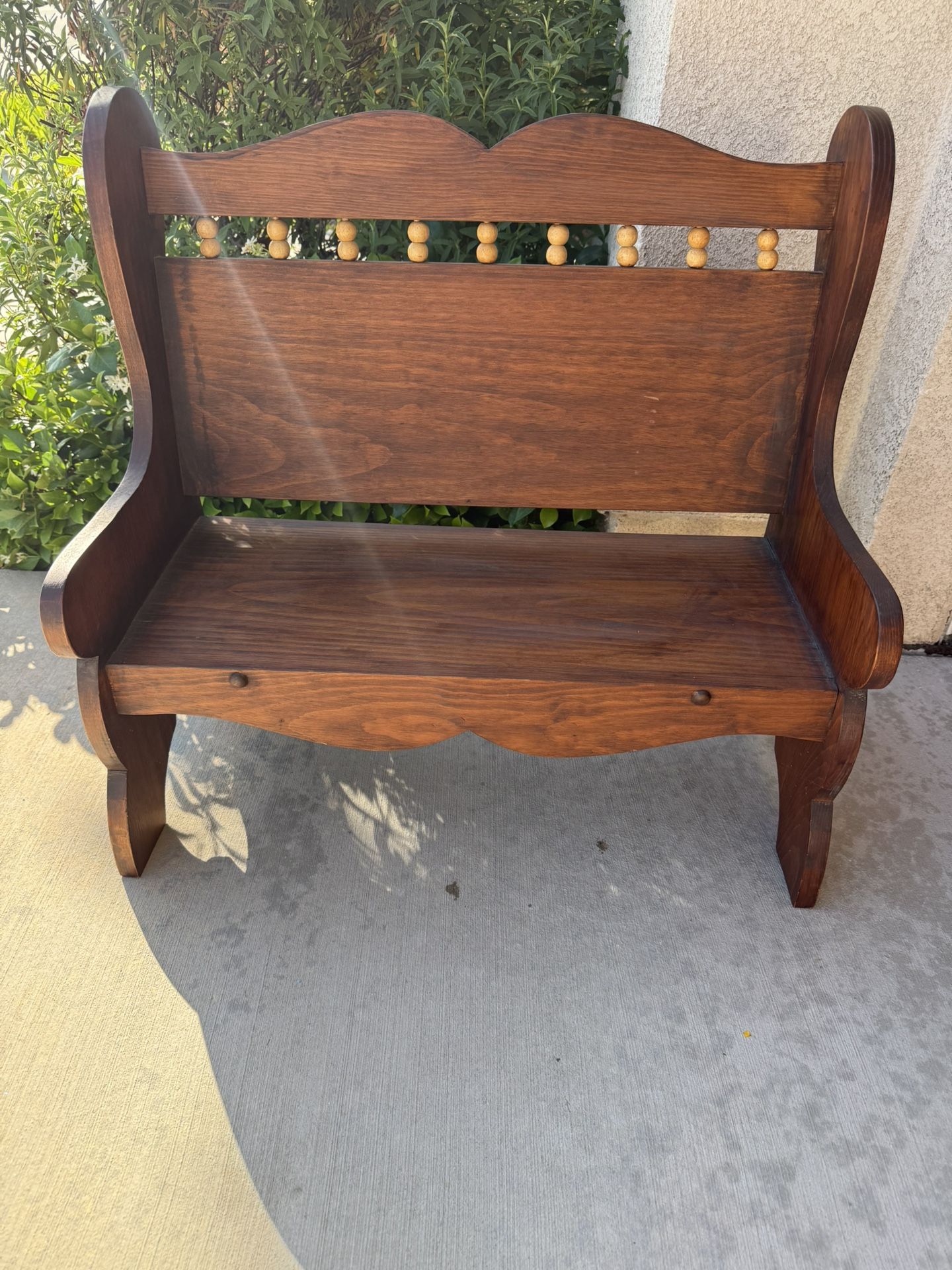 Wooden Time Out Chair Or Decor Chair
