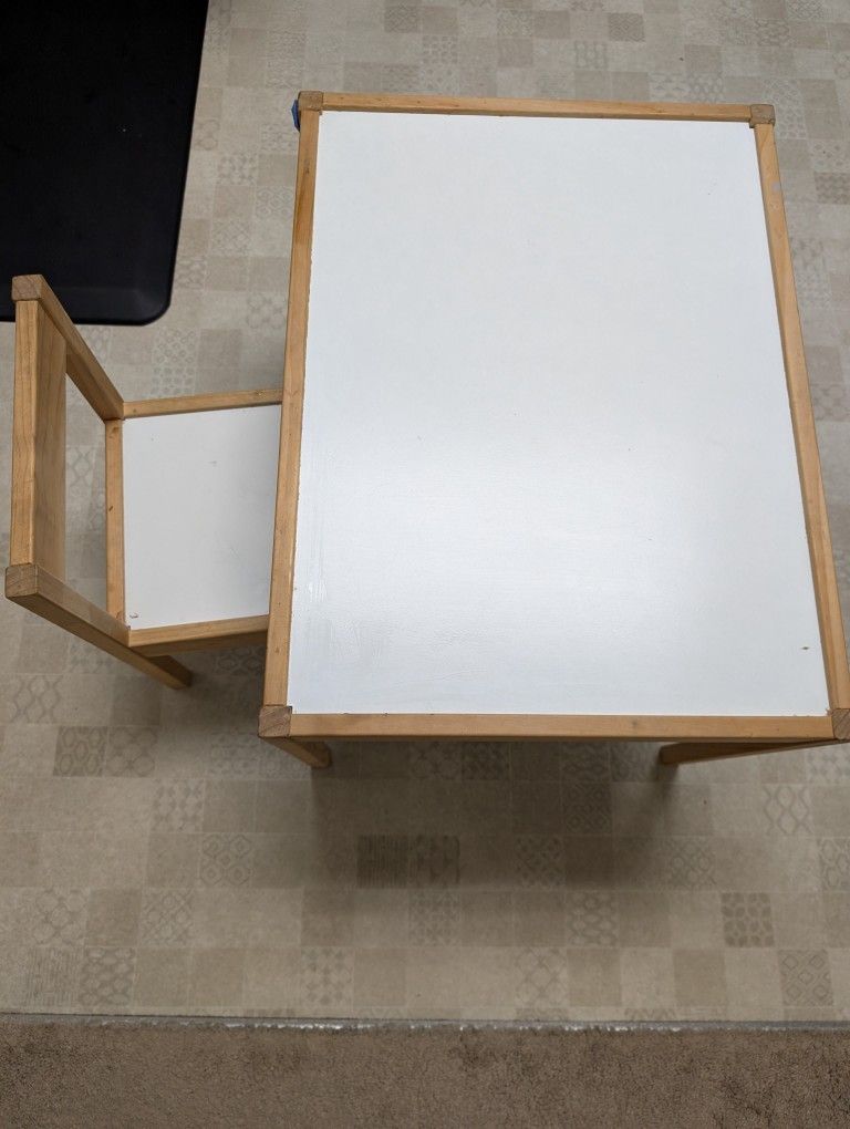Free Ikea Children's Table And Chair