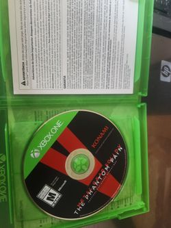The phantom Pain Metal Gear Xbox 1