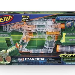 Nerf Evader Light Up toy Gun 