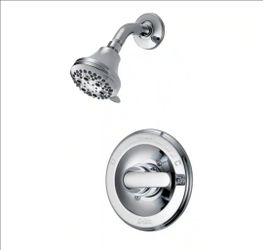 55% OFF Delta Shower Faucet with Stops in Chrome