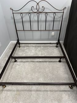 Queen size mattress and frame