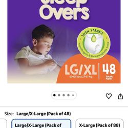 Sleep Over Diapers Size xL