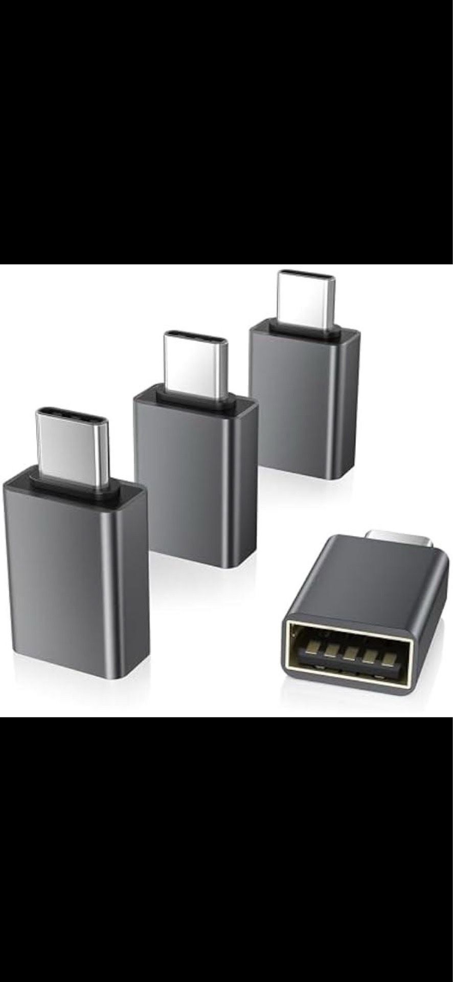USB-C Male to USB-A Female 3.0 Adapter – 3 Pack