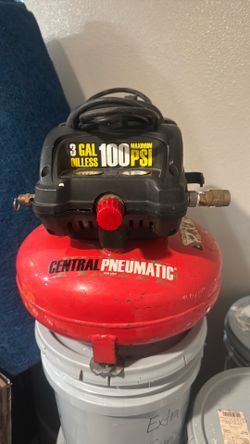 Compressor 3 Gal 100 PSI