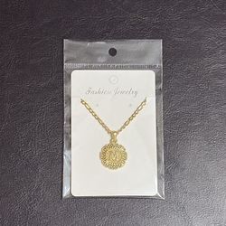 Gold “M” Initial Pendant Necklace – New, Stylish & Gift Ready