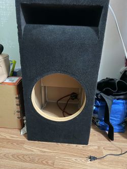 12” subwoofer box