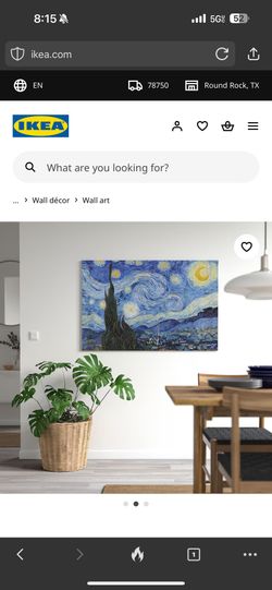 Starry Night Van Gogh Large Canvas