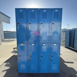 Dodger Blue Lockers 