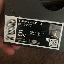 Jordan 1 Mid 5c