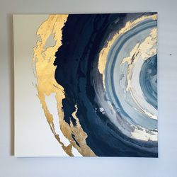 Abstract Canvas Art 40” X 40”