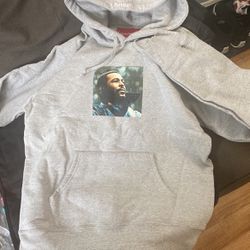 Supreme (Marvin Gaye) Grey Hoodie Sweater for Sale in Brooklyn, NY - OfferUp