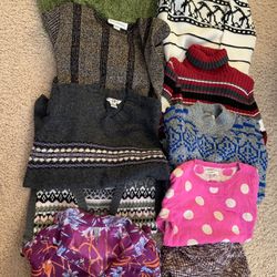 Lots Of Sweater, Cardigan, Vest, Some New Without Tag