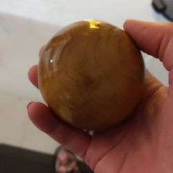 Rare Myrtle Wood Paperweight