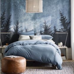 Restoration Hardware Wood Bed