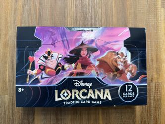 Disney Lorcana Chapter 2 Rise Of The Floodborn Booster Box