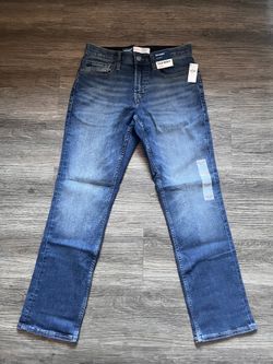 Old navy straight stretch blue jeans 29