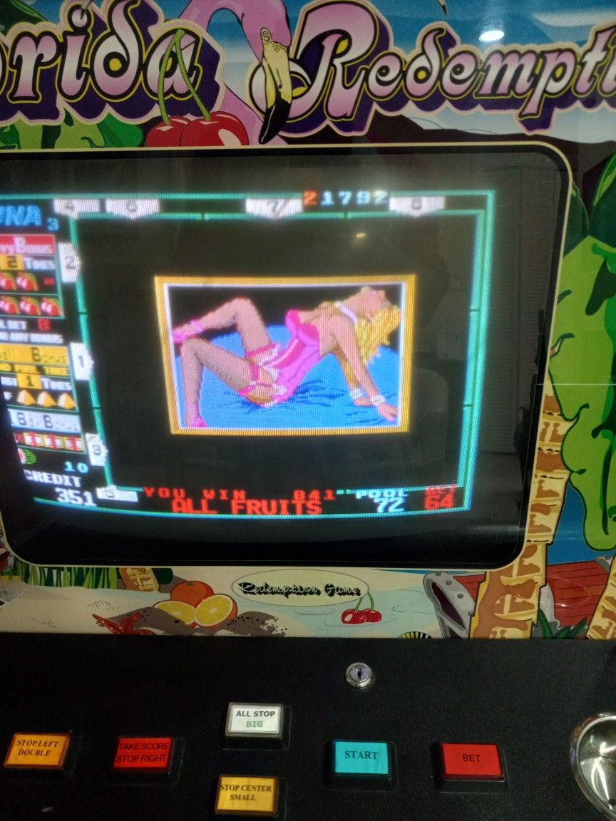 Cherry Master Redemption Full Size Machine With Keys