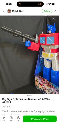 Big-Figs 30" Transformers Optimus Prime