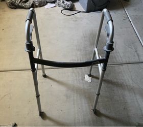 Walker and crutches various sizes