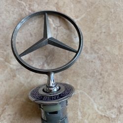 Mercedes Benz Hood Star Emblem Badge Authentic