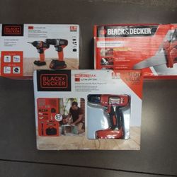 Black And Decker Drill Impact Saw Combo Kit