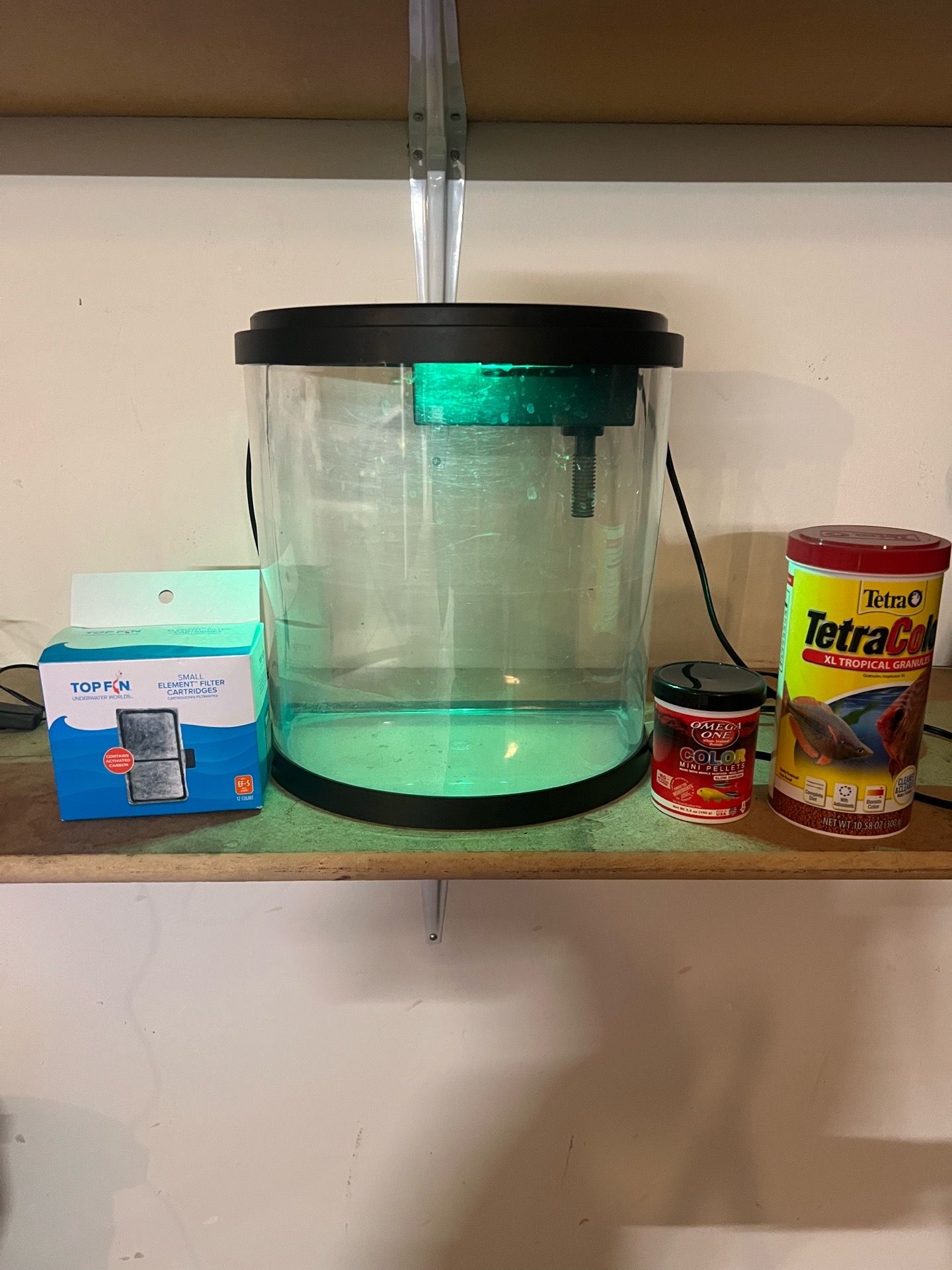 Top Fin Half Moon Aquarium