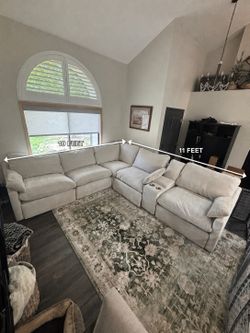 Living Spaces Power Reclining Sectional (purchased May 2025)