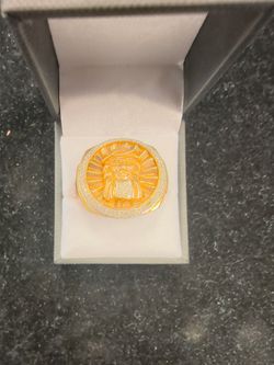 10k religious ring