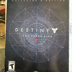 Destiny The Taken King Collector's Edition XBOX One OPEN COMPLETE IN BOX 