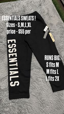 essentials sweats