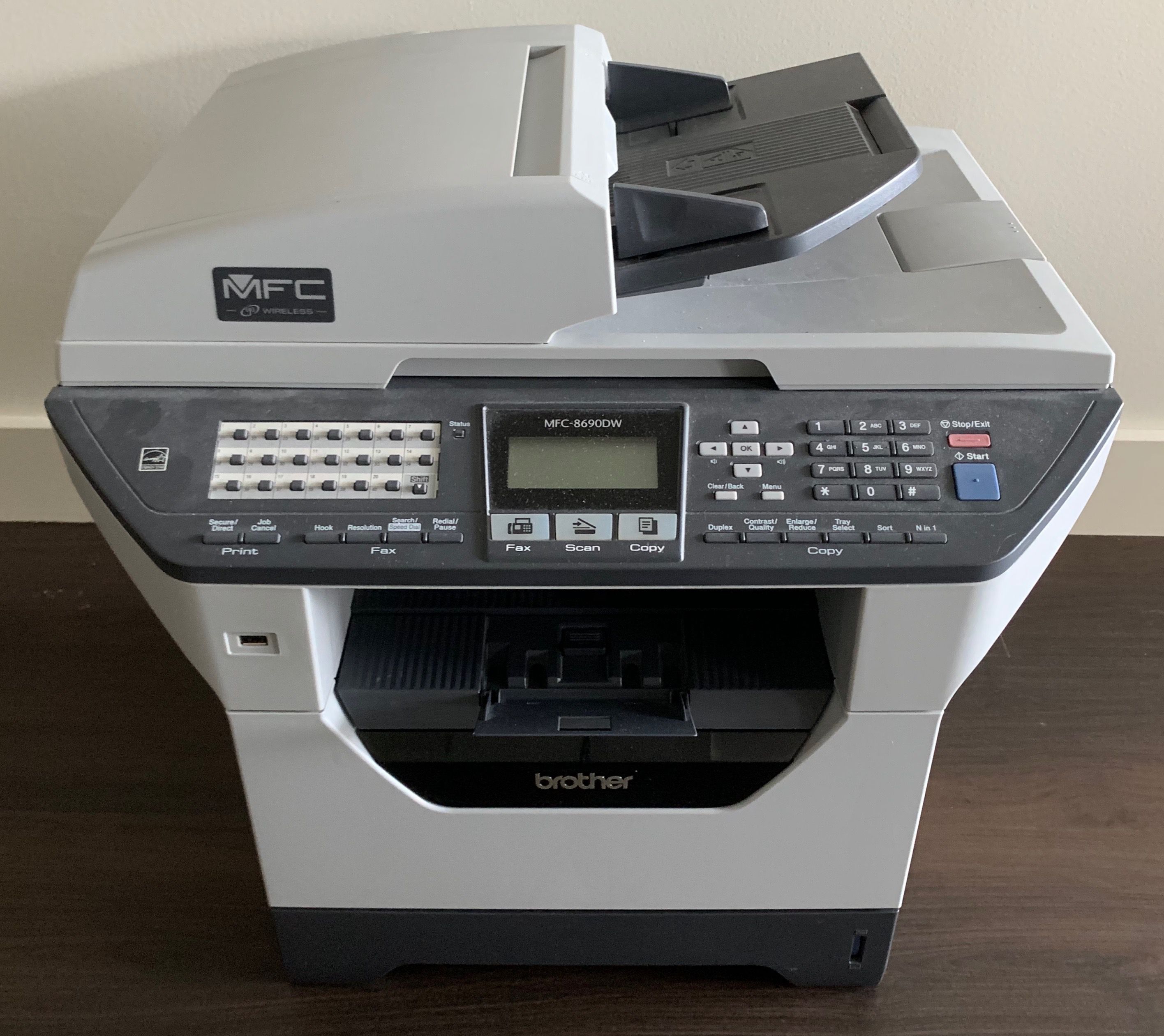 Brother MFC-8690DW Laser All-in-One Printer